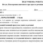 Фото розробки: 9 клас. Підсумкова (діагностична) робота “Повторення. Просте ускладнене речення. Пряма й непряма мова” 2 варіанти (без ГР)