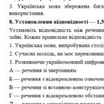 Фото розробки: 9 клас. Підсумкова (діагностична) робота “Повторення. Просте ускладнене речення. Пряма й непряма мова” 2 варіанти (без ГР)