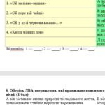 Фото розробки: 7 клас. Підсумкова (діагностична) робота з укр. л-ри “ПІСЕННА ЛІРИКА”; МНП Яценко; підручник Калинич; 2 варіанти; БЕЗ ГР!!!