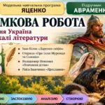 8 клас. Підсумкова (діагностична) робота з укр. л-ри “Прадавня Україна в дзеркалі літератури”; МНП Яценко; підр. Авраменка; 2 варіанти; БЕЗ ГР!!!