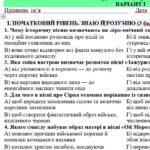 Фото розробки: 8 клас. Підсумкова (діагностична) робота з укр. л-ри “На струнах кобзи, ліри і бандури”; МНП Заболотного; 2 варіанти; БЕЗ ГР!!!