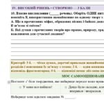 Фото розробки: 6 клас. Підсумкова (діагностична) робота з укр. л-ри «Міфи прад. України. Календарно-обр. пісні. Байки» МНП Яценко; підр. Яценко; 2 вар; БЕЗ ГР!!!