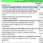 Фото розробки: 7 клас. Підсумкова (діагностична) робота із заруб. л-ри ЗА І СЕМЕСТР МНП Ніколенко; підр. Ніколенко; БЕЗ ГР!! 2 варіанти