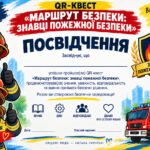 Фото розробки: QR-квест «Безпечне середовище: культура пожежної безпеки під час воєнного стану».
