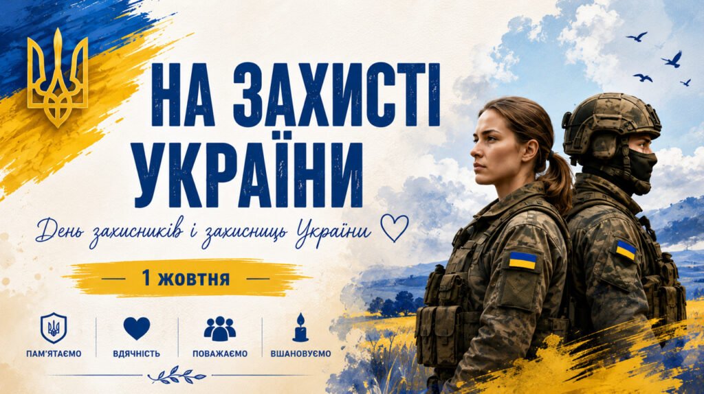 Головне зображення розробки: День захисників і захисниць України 2026