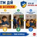 Фото розробки: «Алгоритм дій за сигналом “Повітряна тривога”» (презентація + конспект бесіди) 5–8 класів