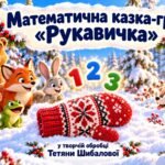 Математична казка-гра “Рукавичка”