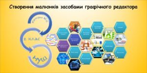Створення малюнків засобами графічного редактора (Морзе 2 клас 2024)