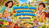 Презентація та конспект до — Всесвітнього дня здорового харчування! 16 жовтня🌍
