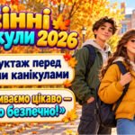 Інструктаж — Пам’ятка на осінні канікули 2026🍂