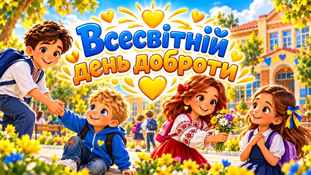 Головне зображення розробки: 13 листопада — Всесвітній день доброти