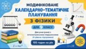 МОДИФІКОВАНЕ КАЛЕНДАРНО-ТЕМАТИЧНЕ ПЛАНУВАННЯ З ФІЗИКИ ДЛЯ 9 КЛАСУ Для учня (учня) з інтелектуальними порушеннями (4 рівень підтримки) 105 годин на рік