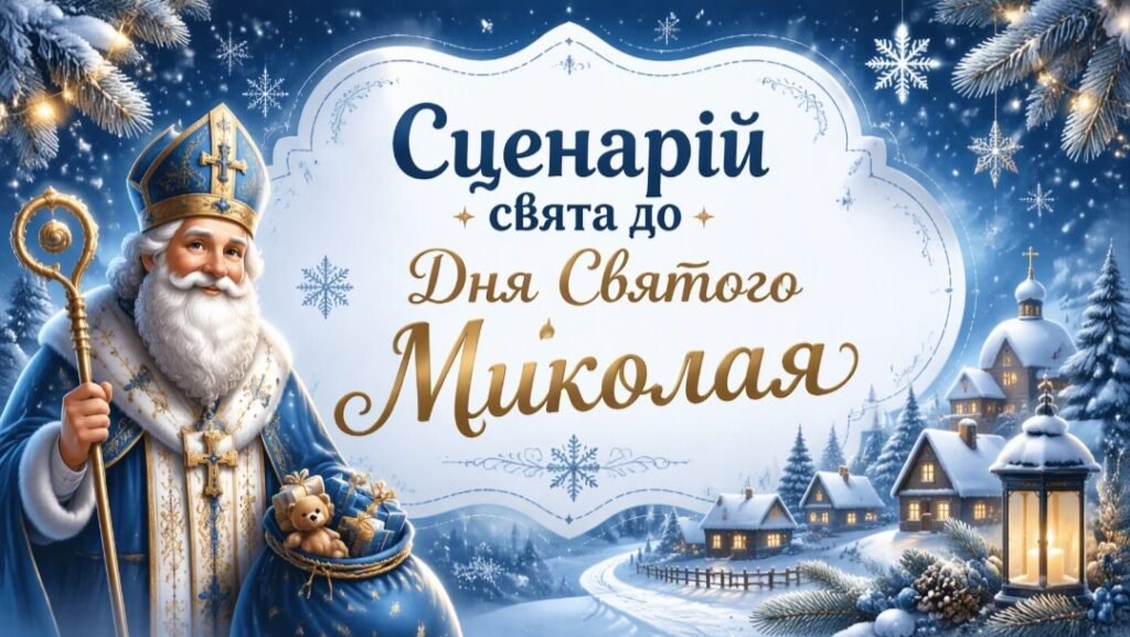 Головне зображення розробки: СЦЕНАРІЙ СВЯТА ДО ДНЯ СВЯТОГО МИКОЛАЯ «Місія “Запалити зорю добра”: таємниця загубленого світла» Святкове театралізоване дійство для учнів 1 – 6 класі