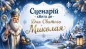 СЦЕНАРІЙ СВЯТА ДО ДНЯ СВЯТОГО МИКОЛАЯ «Місія “Запалити зорю добра”: таємниця загубленого світла» Святкове театралізоване дійство для учнів 1 – 6 класі