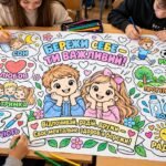 Мегарозмальовка «Бережи себе – ти важливий!». 10 жовтня – День ментального здоров’я.