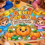 26 жовтня – День гарбуза. Мегарозмальовка ( 1, 4, 9, 16 аркушів А4).