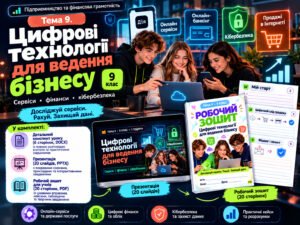 Цифрові технології для ведення бізнесу | 9 клас Підприємництво та фінансова грамотність