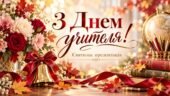 Святкова презентація «З Днем учителя!»
