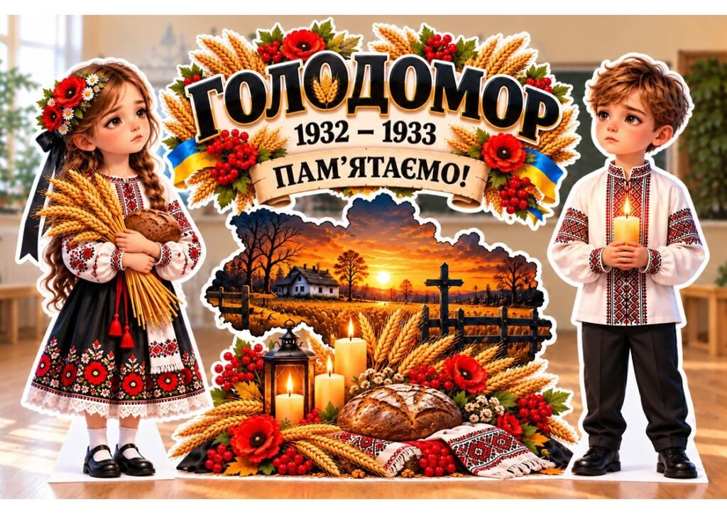 Головне зображення розробки: 🕯️🇺🇦 ФОТОЗОНА «ПАМ’ЯТАЄМО. ГОЛОДОМОР 1932–1933» 🇺🇦🕯️