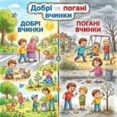 Ілюстрації “Добрі та погані вчинки”