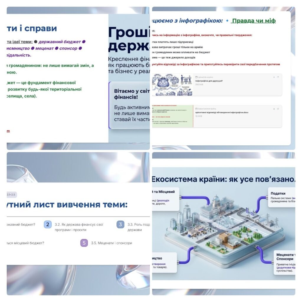 Головне зображення розробки: Презентація 3. Кошти і справи. 9 клас НУШ Громадянська освіта.