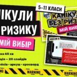 Виховна година «Канікули без ризику: мій вибір». Безпека на осінніх канікулах (5–11 класи)