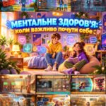 Фото розробки: МЕНТАЛЬНЕ ЗДОРОВ’Я: КОЛИ ВАЖЛИВО ПОЧУТИ СЕБЕ. 10 жовтня. Презентація + Конспект+ Постер + Робочий аркуш+ Браслети-розмальовки + Чек лист