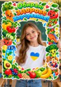 🥕🍎 МЕГАРАМКА «ОБИРАЮ ЗДОРОВЕ ХАРЧУВАННЯ!» 🍏🥦