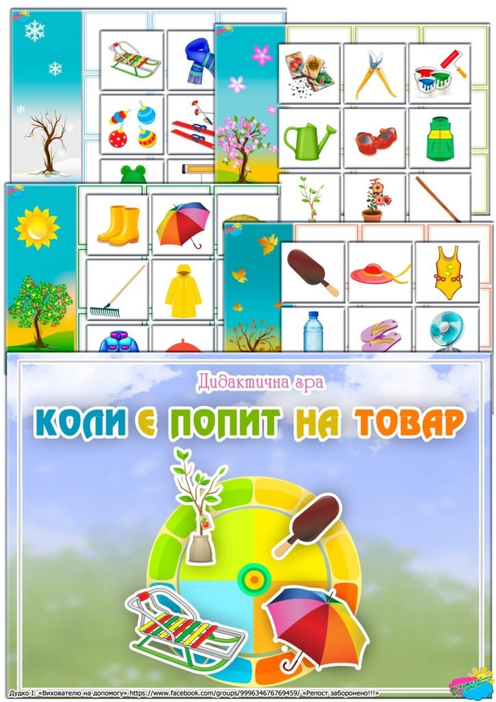 Головне зображення розробки: Дидактична гра “Коли є попит на товар”
