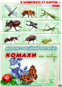 Демонстраційний матеріал “Комахи”