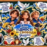 🇺🇦💙💛 ОФОРМЛЕННЯ ДОШКИ ДО ДНЯ ГІДНОСТІ ТА СВОБОДИ УКРАЇНИ 💛💙🇺🇦