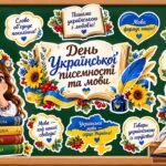 💙💛📚ОФОРМЛЕННЯ ДОШКИ ДО ДНЯ УКРАЇНСЬКОЇ ПИСЕМНОСТІ ТА МОВИ💙💛📚