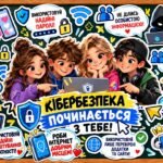 ✨ Сучасне оформлення дошки «Кібербезпека»! 🔐💻