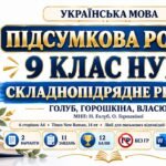 ПІДСУМКОВА РОБОТА З УКРАЇНСЬКОЇ МОВИ — 9 КЛАС НУШ. Тема: «Складнопідрядне речення». МНП: Н. Голуб, О. Горошкіної