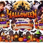 🎃 Оформлення дошки «Halloween» — готовий комплект для друку