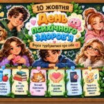 🧠 Оформлення до Дня психічного здоров’я — 10 жовтня