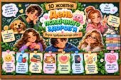 🧠 Оформлення до Дня психічного здоров’я — 10 жовтня
