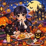 Фото розробки: 🎃 Розмальовки до Гелловіну (Halloween) — 5 мегарозмальовок на 9 аркушів А4 та формат А4