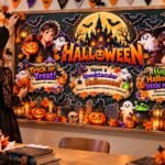 Фото розробки: 🎃 Оформлення дошки «Halloween» — готовий комплект для друку