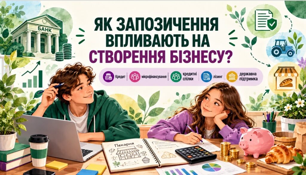 Головне зображення розробки: Презентація “Як запозичення впливають на створення бізнесу?”