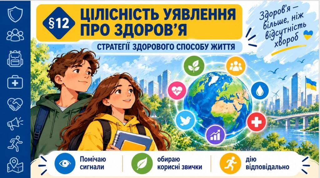 Головне зображення розробки: Презентація “Цілісність уявлення про здоров’я”