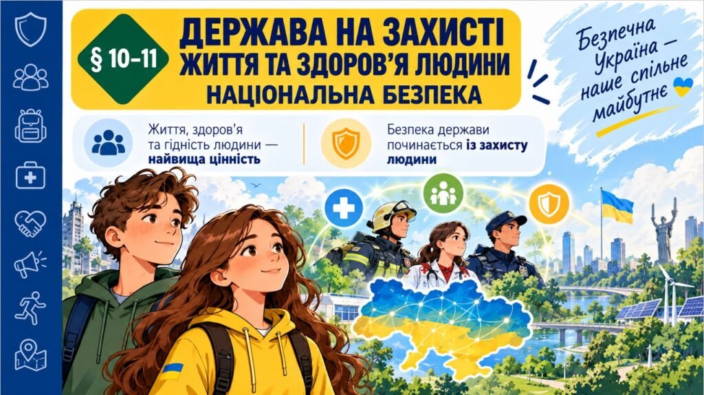 Головне зображення розробки: Презентація “Держава на захисті життя та здоров’я людини. Національна безпека”