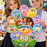 🌸💙💛 КВІТКА ТОЛЕРАНТНОСТІ — ЯСКРАВЕ ОФОРМЛЕННЯ ДЛЯ ВАШОГО КЛАСУ!
