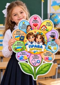 🌸 КВІТКА ПРАВ ДИТИНИ