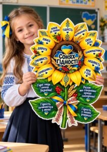 🌻💙💛 СОНЯХ ГІДНОСТІ — ЯСКРАВЕ ОФОРМЛЕННЯ ДЛЯ ВАШОГО КЛАСУ!