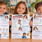 Фото розробки: 🚫💔 10 РОБОЧИХ АРКУШІВ ПРО БУЛІНГ 💙✨