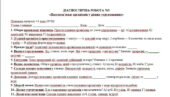 Діагностична робота №5 «Мистецтво виживання та взаємозв’язки в угрупованнях» Пізнаємо природу, 6 клас НУШ