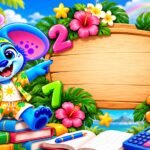 🏖️ Інтерактивний урок математики «Стіч відкриває пляжний бізнес» (Віднімання багатоцифрових чисел у стовпчик)