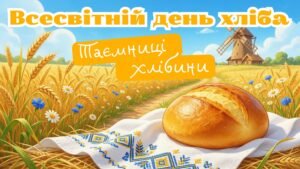 День хліба 2026. Презентація до Всесвітнього дня хліба, конспект.