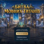 Фото розробки: День української писемності та мови 2026. Браузерна гра-квест “Битва мовних титанів”